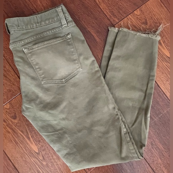 J. Crew cropped toothpick tan jeans size 25 beige - Picture 8 of 8